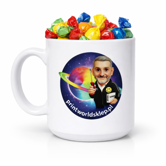 Kubek z Cukierkami Karny Arosławek :)